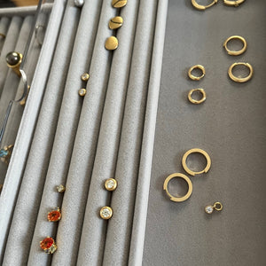 Hoop Earrings - Triangular