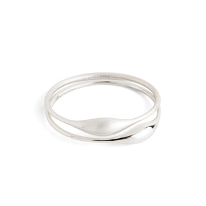 Flower Bud Silver Bracelet