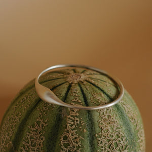 Flower Bud Silver Bracelet