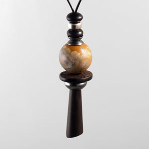 Mustard Jasper Totem Pendant
