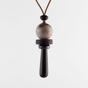 Picasso Jasper Totem Pendant